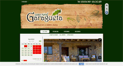 Desktop Screenshot of casaruralgaragueta.com